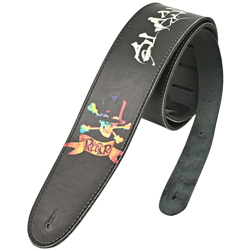 SLASH スラッシュ - 2.5inch Leather STRAP / ギターストラップ - PGS